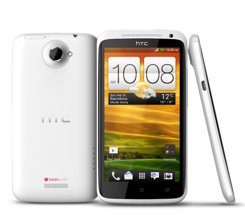 The HTC One X smart phone offers an 8 mega-pixel camera, Beats Audio and a 4.7-inch screen.