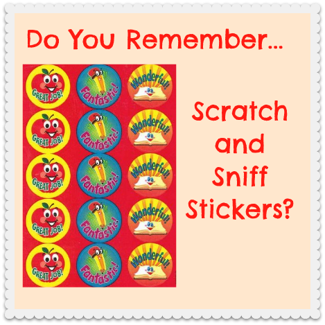 Scratch and Sniff Stickers