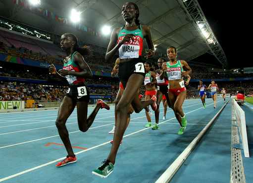  Linet Masai, the long strides girl