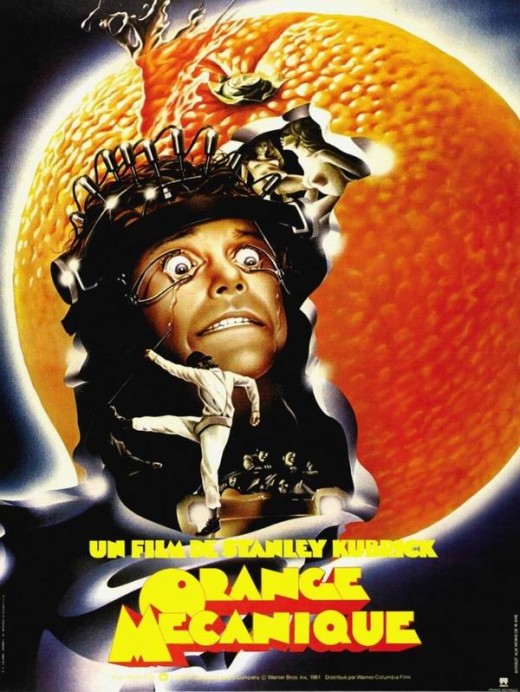 A Clockwork Orange (1971) French poster