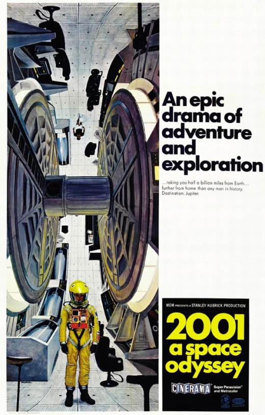 2001 A Space Odyssey (1968) art by Robert McCall