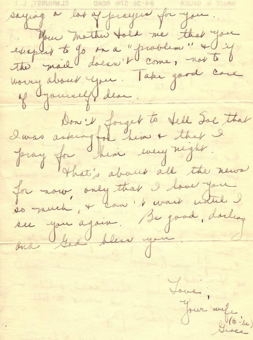 Scan Of Actual Letter