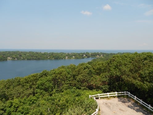 Taken from the top of Scargo Tower in Dennis. You can see the tower in P-town from here on a clear day.
