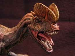 dilophosaurus real life