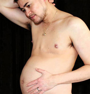Although this man became pregnant, the life-changing experience is typically reserved for women