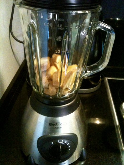 Finely chop the ginger
