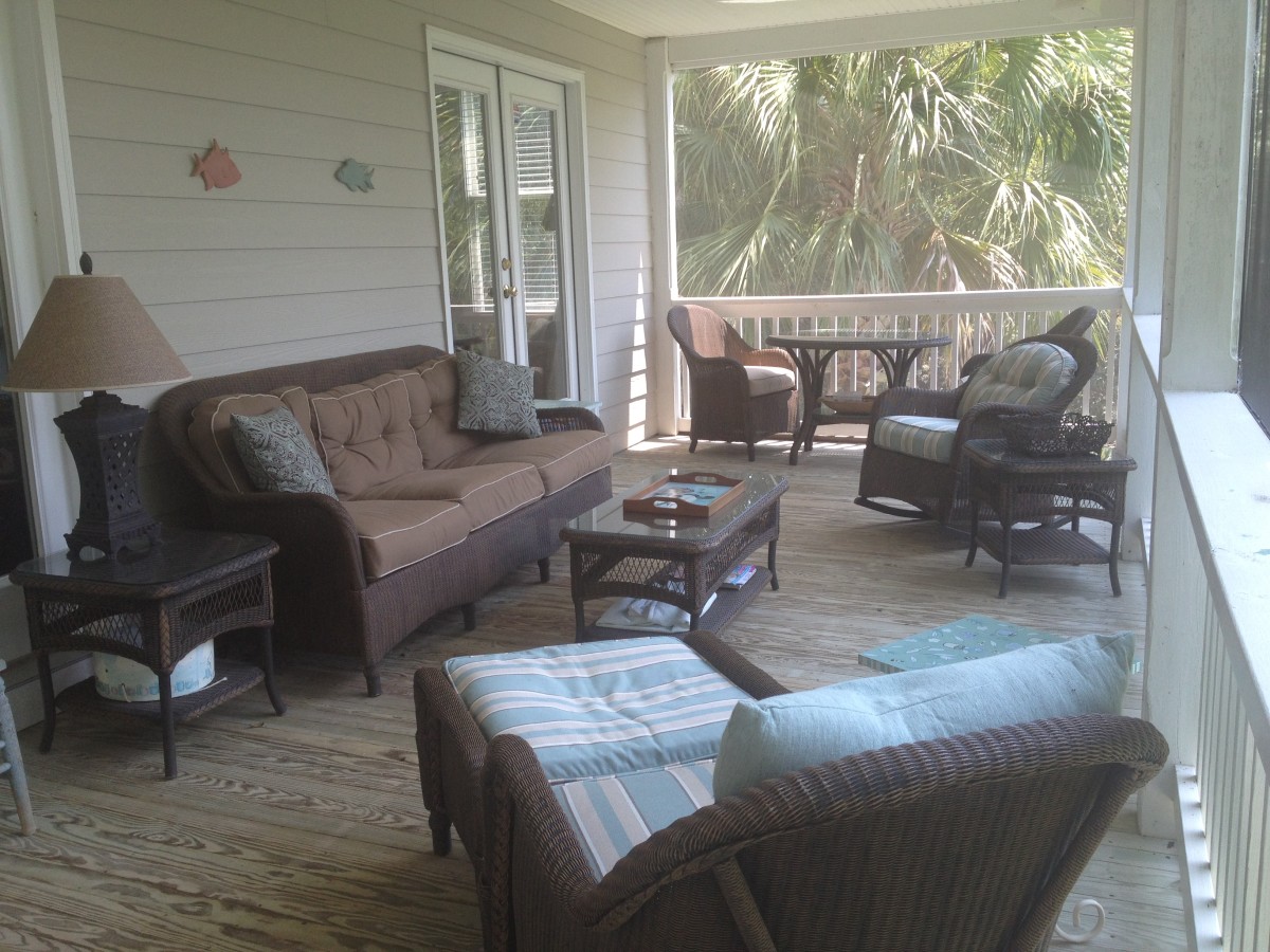 You will enjoy your porch after it has been deep cleaned.