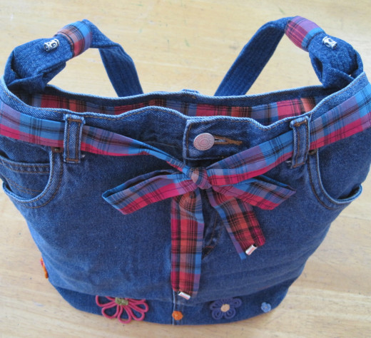 Fun Denim Skirt Handbags | HubPages