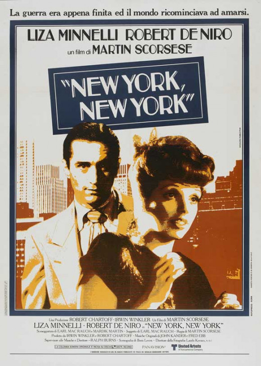New York, New York (1977) Italian poster