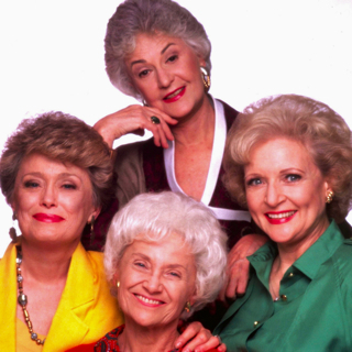 Age Was Their Asset!  The cast of the Golden Girls television show on NBC