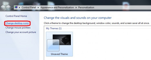 Change Desktop Icons