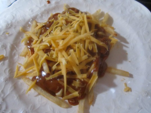 Chili Cheese Fries--one of my favorite dishes!