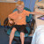 Starting with electrodes on the lower legs Starting with electrodes on the lower legs
