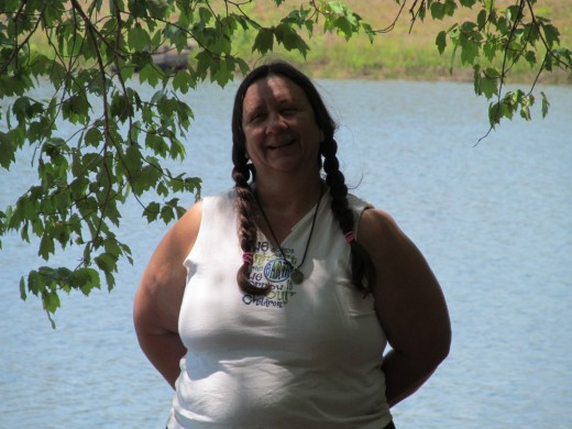Lilly at the lake, still writing, still gathering material for unique and evergreen material. This is why I will track down each person who steals that unique content. Namaste