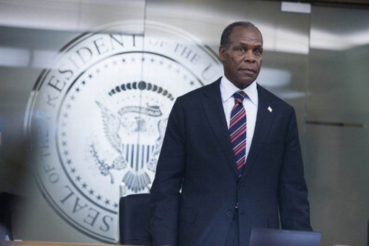 Danny Glover as the President in 2012 (2009)