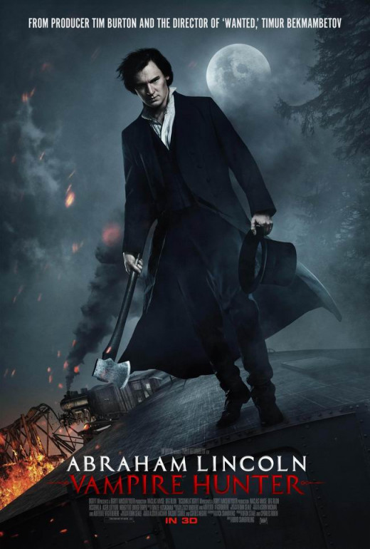 Abraham Lincoln Vampire Hunter (2012) poster