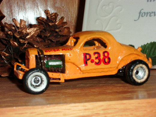 Dad's Hand-Made Model Car