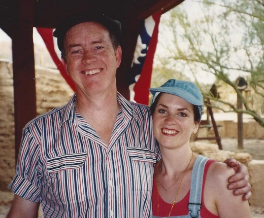 Jim Griffin (Dad) and me.