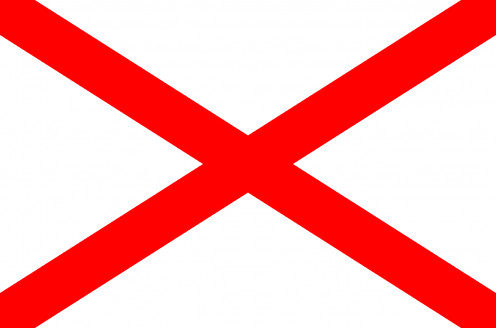 Flag used in the Police Service of Northern Ireland's logo 