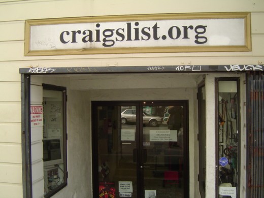 The headquarters of Craigslist located in San Francisco.