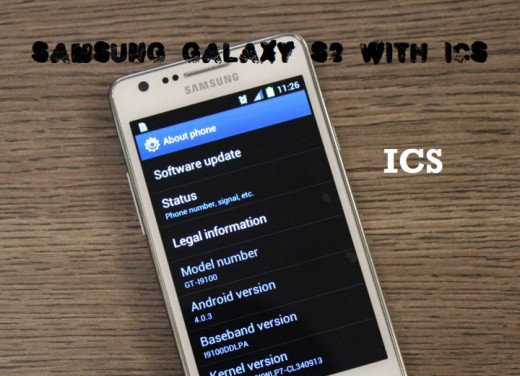 Update Samsung Galaxy S with Ice Cream Sandwich