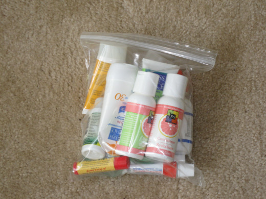 Free Samples - Travel Sized