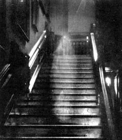 Published in CountryLife magazine in 1936, this is said to be the Brown Lady ghost of Raynham Hall. 