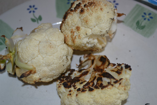 I love grilled (roasted) cauliflower!