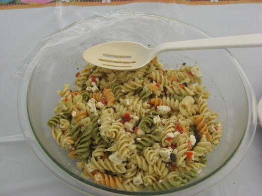 cold pasta salad