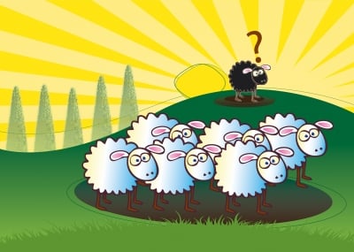 In some parts of Britain, the age-old nursery rhyme has now been changed to, 'Baa baa rainbow sheep', so as to avoid offending non-whites.