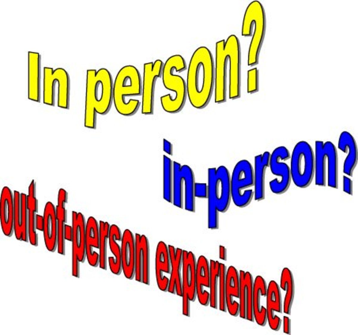 Frustrating English Grammar: Which Is Correct: "in-person" Or "in person"?