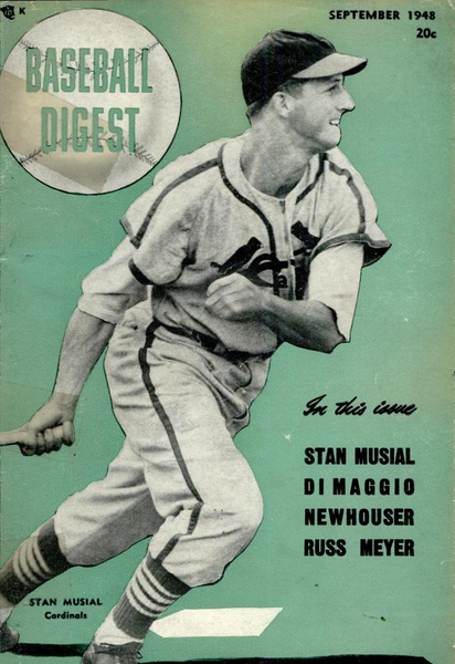  Old Stan Musial magazine cover