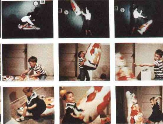 Images from the Bobo Doll studies