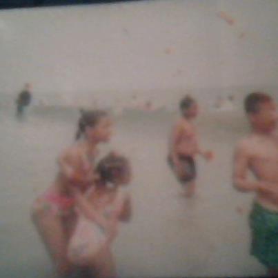 Brittany, Krista, Brandon (the cousin that tried to tell us not to go) and D.J. The day I made the paper!