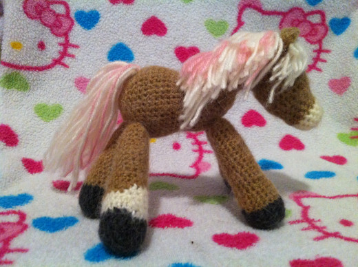 stuffed animal horse
