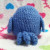 crochet blue bird