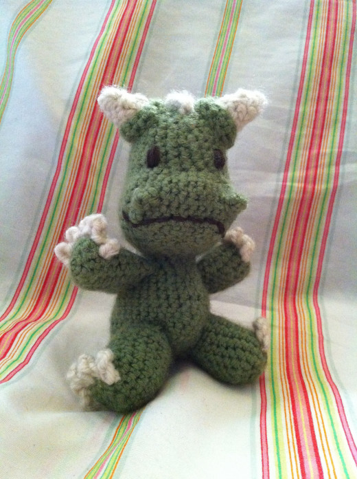 Crochet Dragon for 2012