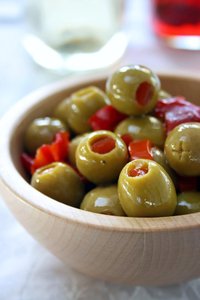 Olives make a wonderful spread.