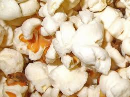 Yummy popcorn after popping