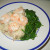 Mashed Potato with Shrimps and Spinach Mashed Potato with Shrimps and Spinach