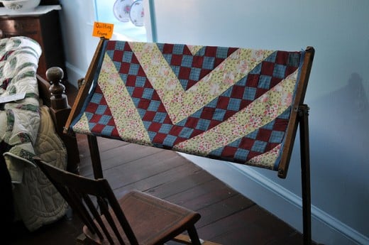 Amish Quilt Rack