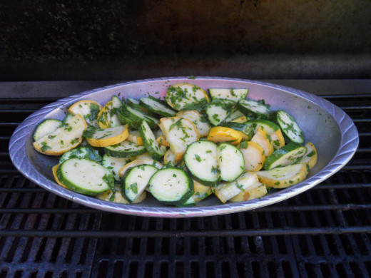 Summer Squash and Zucchini on the Grill