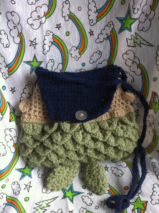 Crochet Mermaid Bag