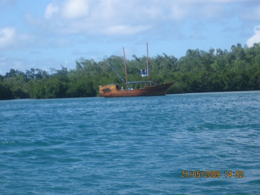 On the way "from Mont Choisy to Grand Bay"