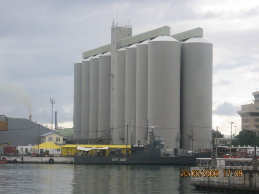 Silos of Les Moulins de la Concorde