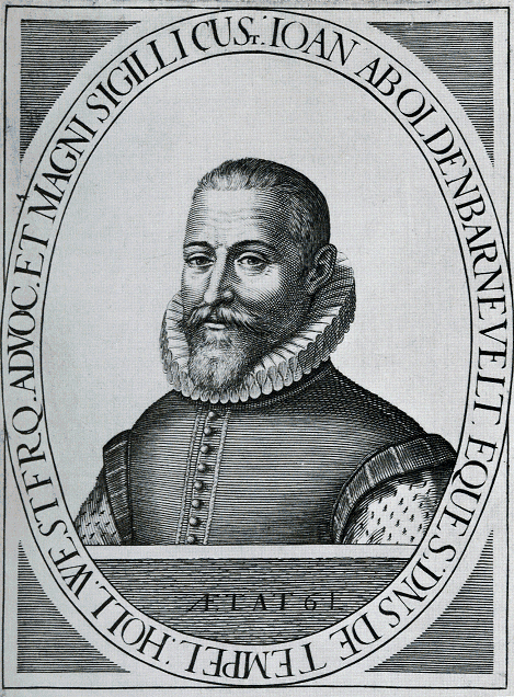 Engraving of Johan van Oldenbarnevelt