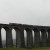 Ribblehead viaduct with freight train (P9)