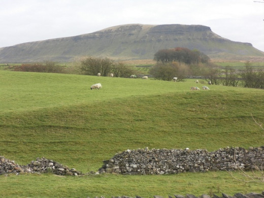 Pen-y-Ghent from Horton in Ribblesdale