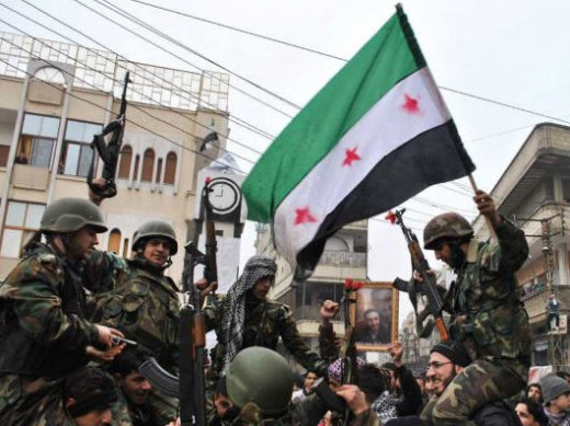Syrian troops that defected