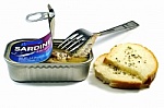 The lonely sardine  flavors up a salad and adds lots of vitamins, minerals and omega 3 oils.